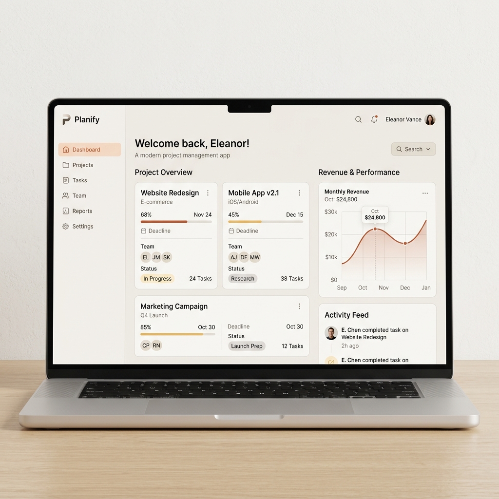 Planify Dashboard